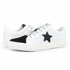 Grande - White Black Rhinestones | Vintage Havana Shoes