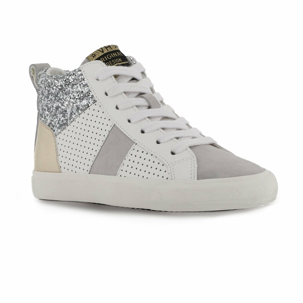 KIDS DEDE - WHITE SILVER GOLD | Vintage Havana Shoes