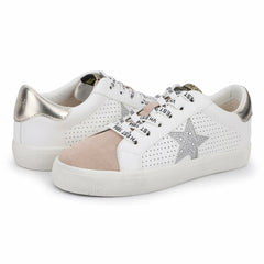 GADOL - WHITE/ CAMEL RHINESTONE | Vintage Havana Shoes