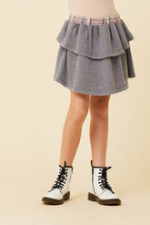 Plaid Waistband Layered Skirt | Vintage Havana Clothing