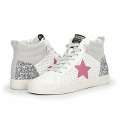 LESTER - WHITE GREY PINK | Vintage Havana Shoes