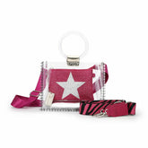 MINI MOLLY - FUCHSIA RHINESTONE MULTI | Vintage Havana Accessories