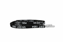 BLACK WHITE SILVER TIP LACES | Vintage Havana Shoes