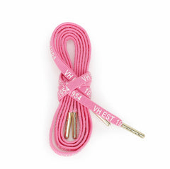 PINK WHITE GOLD TIP LACES | Vintage Havana Shoes