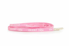PINK WHITE GOLD TIP LACES | Vintage Havana Shoes