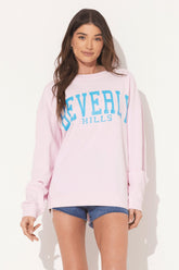 Beverly Hills Pigment Dye Crew | Vintage Havana Clothing