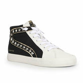 BAILEY HIGH 16 - BLACK GLITTER MULTI | Vintage Havana Shoes