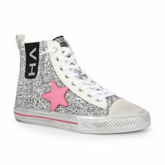 ALIVE HIGH - SILVER GLITTER MULTI | Vintage Havana Shoes