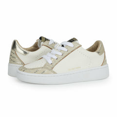 KIDS HALEE - WHITE NUDE CROCO | Vintage Havana Shoes