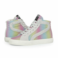 KIDS TIA - RADIANT GLITTER MULTI | Vintage Havana Shoes