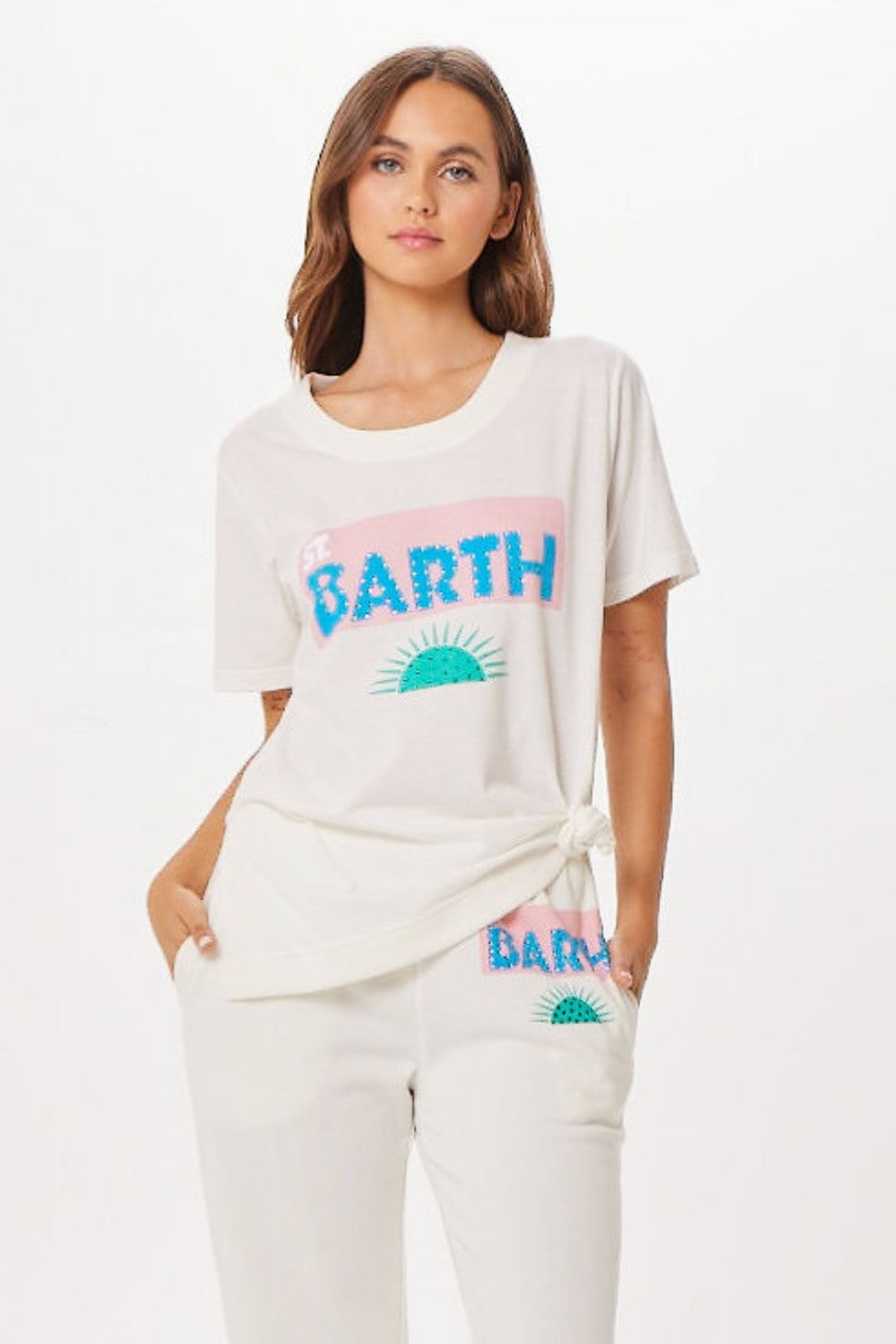 White St. Barth Jet Setter T-Shirt | Vintage Havana Clothing