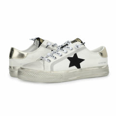 ALIVE - WHITE BLACK GOLD | Vintage Havana Shoes