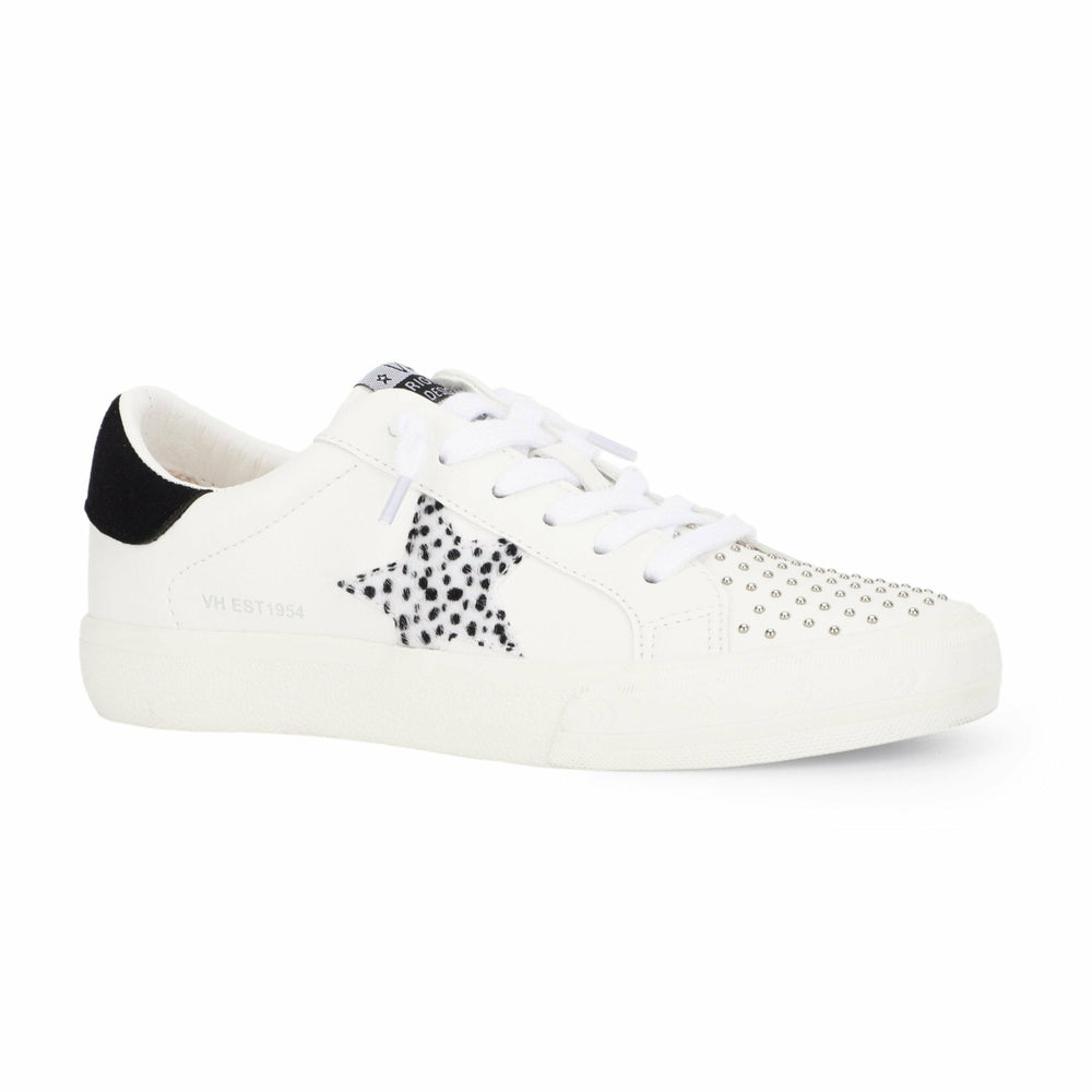 GRANDE - WHITE STUDDED CHEETAH MIX | Vintage Havana Shoes