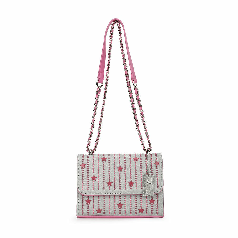 OLIVIA BAG-WHITE PINK | Vintage Havana Accessories