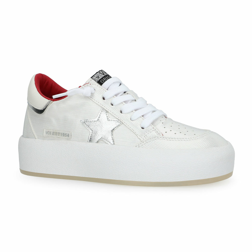 REAM 10 - WHITE/SILVER/RED | Vintage Havana Shoes