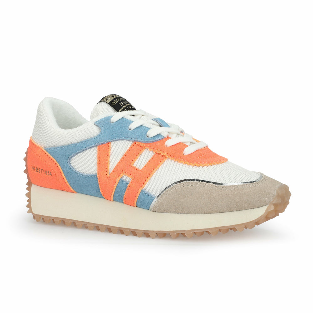 COSMIC 1 - BRIGHT ORANGE/BABY BLUE | Vintage Havana Shoes