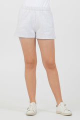 Grey Icicle Essential Fleece Shorts | Vintage Havana Clothing