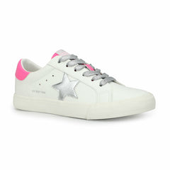 GRANDE - WHITE/WASHED SILVER/PINK | Vintage Havana Shoes