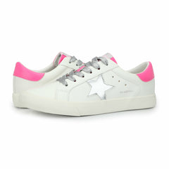 GRANDE - WHITE/WASHED SILVER/PINK | Vintage Havana Shoes