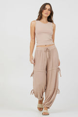 Nude Wide Rib Fitted Tank | Vintage Havana Clothing