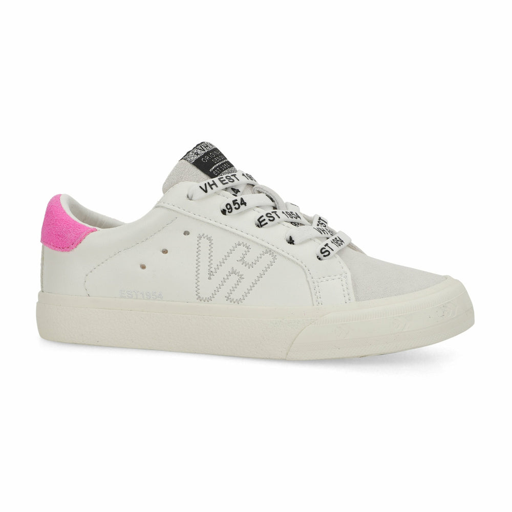 KIDS VITA - WHITE GREY PINK | Vintage Havana Shoes