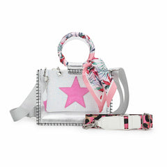 MINI MOLLY - SCARF PINK MIX | Vintage Havana Accessories
