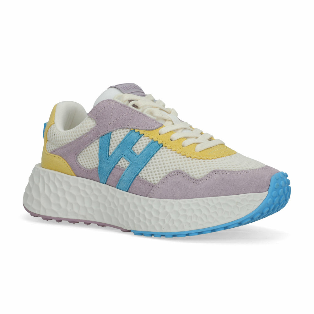 STARLING - PALE YELLOW BLUE PURPLE | Vintage Havana Shoes