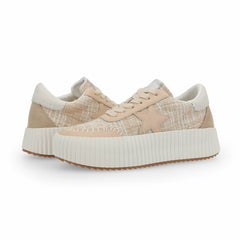 BLAZE - NUDE TWEED MULTI | Vintage Havana Shoes