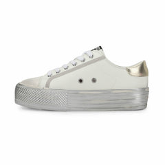 AMAZE - WHITE GOLD GLITTER | Vintage Havana Shoes