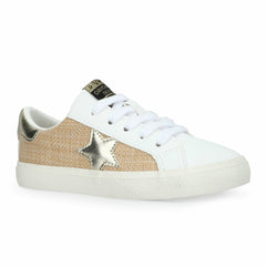 KIDS GAIL - WHITE BASKET WEAVE | Vintage Havana Shoes