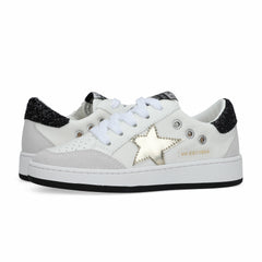 KIDS TAYLOR - WHITE BLACK GOLD | Vintage Havana Shoes