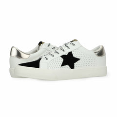 GRANDE - WHITE BLACK GOLD POP | Vintage Havana Shoes