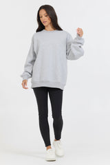 Heather Grey Proweave Crewneck Sweatshirt | Vintage Havana Clothing