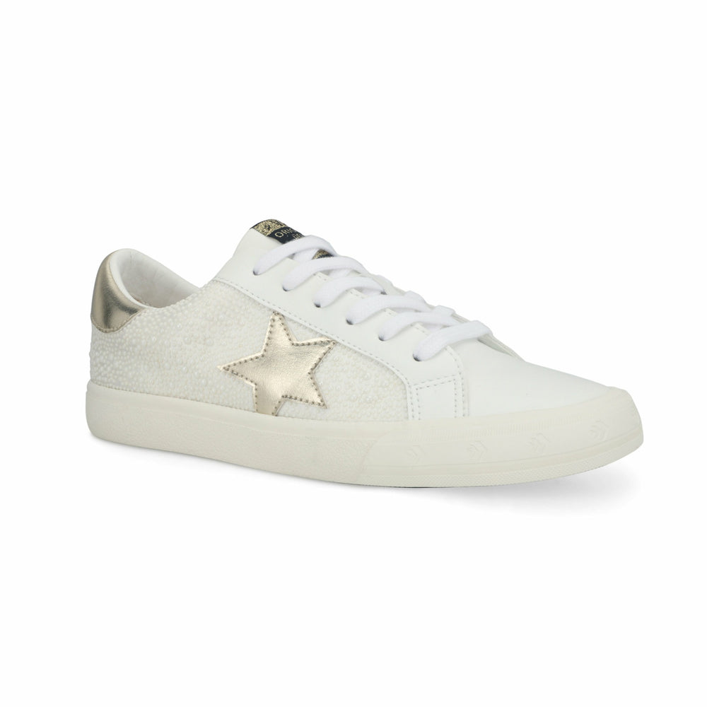 GRANDE - WHITE GOLD PEARLS POP | Vintage Havana Shoes