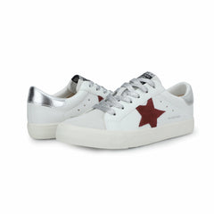GRANDE - WHITE MAROON GREY POP | Vintage Havana Shoes