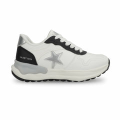KIDS SWIFT - BLACK/ WHITE MULTI | Vintage Havana Shoes