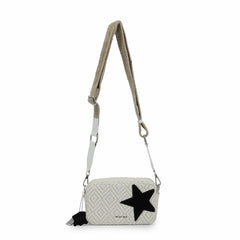 MINI MEME - WHITE RAFIA MIX | Vintage Havana Accessories