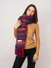 BRUSH SCARF - PINK MULTI | Vintage Havana Accessories