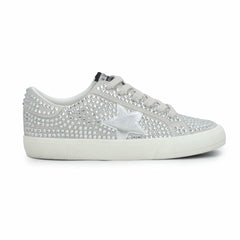 GRANDE - SILVER FULL RHINESTONE | Vintage Havana Shoes