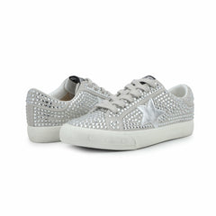 GRANDE - SILVER FULL RHINESTONE | Vintage Havana Shoes