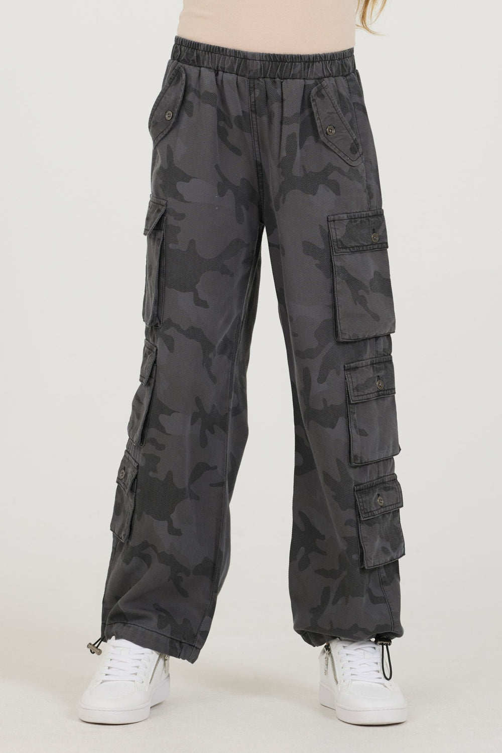 Kids Camo Tencel Cargo Pant | Vintage Havana Clothing