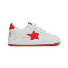 KIDS ARIELLA - WHITE/ RED MULTI | Vintage Havana Shoes