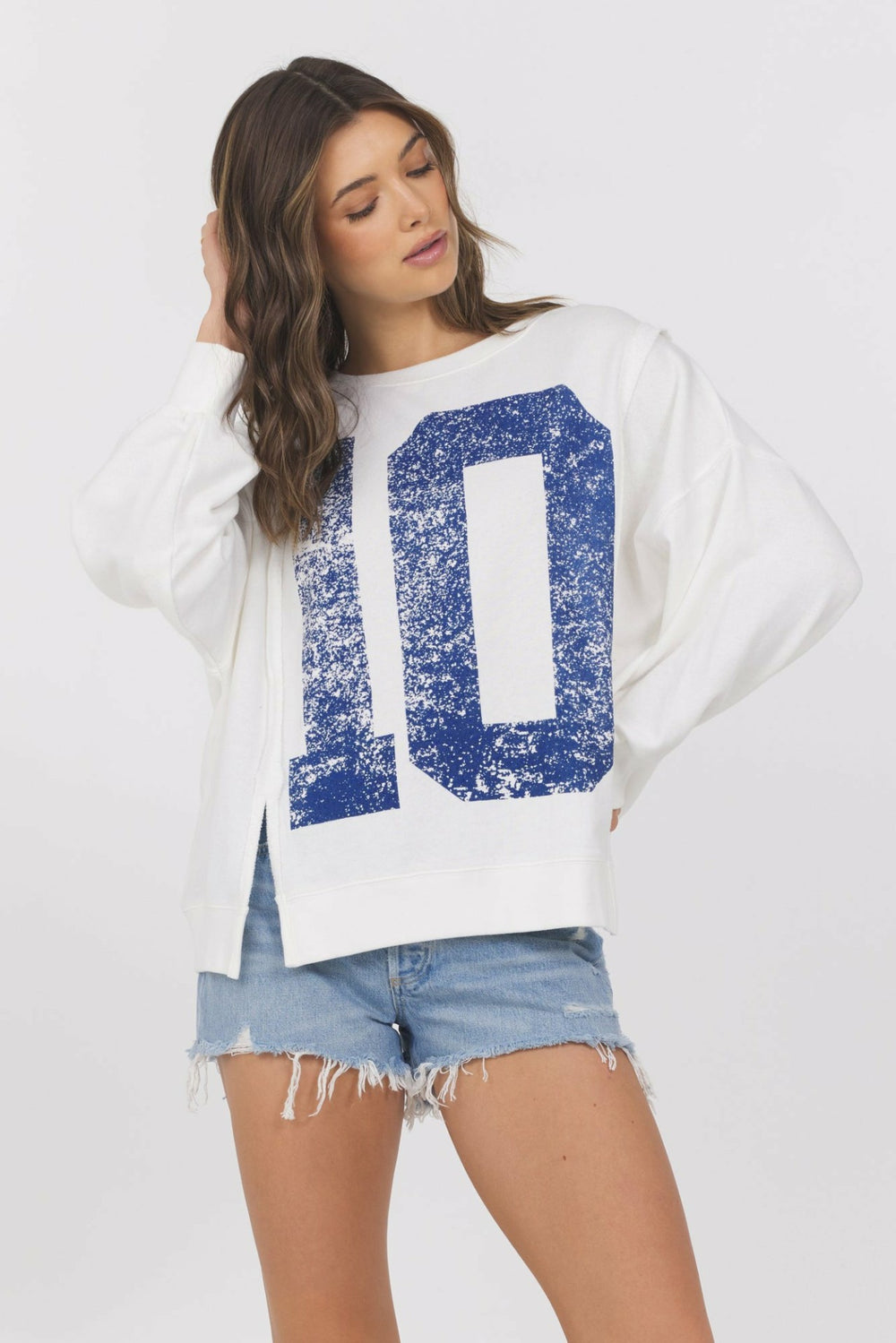 French Terry Varsity Crewneck | Vintage Havana Clothing