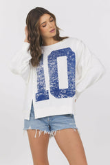 French Terry Varsity Crewneck | Vintage Havana Clothing
