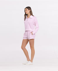 Paradise Pink Cloud Quarter Zip | Vintage Havana Clothing