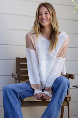 Striped Baja Hoodie | Vintage Havana Clothing