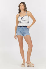 Pointelle Tank | Vintage Havana Clothing