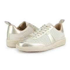 MAY - WHITE/GOLD | Vintage Havana Shoes