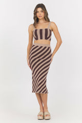Striped Knit Tank | Vintage Havana Clothing