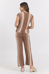 Striped Sweater Tank | Vintage Havana Clothing